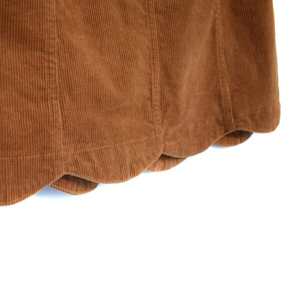 Altar’d State Sophia Brown Corduroy Skirt Size Small - Picture 4 of 6